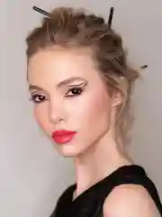 Угольный цветные контактные линзы Adria Crazy карнавальные, без диоптрий, 1 линза