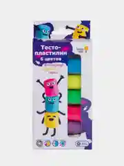 Набор для детского творчества: тесто-пластилин 6 цветов