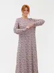 Пастельно-коралловый платье женское мусульманское, Lilians