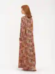 Оранжевый платье женское мусульманское, Lilians