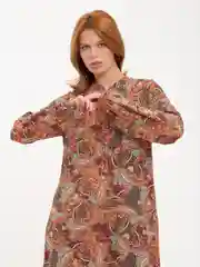 Оранжевый платье женское мусульманское, Lilians