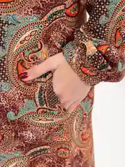 Оранжевый платье женское мусульманское, Lilians