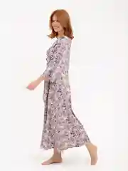 Розовый халат женский, домашний, Lilians