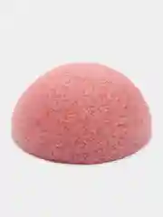 Розовый спонж конжаковый, конняку губка для умывания
