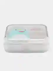Бирюзовый таблетница, 4 ячейки