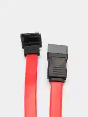 Кабель SATA (прямой) - SATA (угловой), 0.45 м, для подключения жестких дисков, HDD и SSD