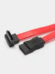 Кабель SATA (прямой) - SATA (угловой), 0.45 м, для подключения жестких дисков, HDD и SSD