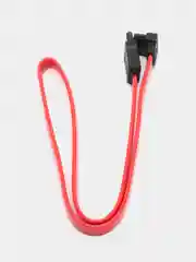 Кабель SATA (прямой) - SATA (угловой), 0.45 м, для подключения жестких дисков, HDD и SSD