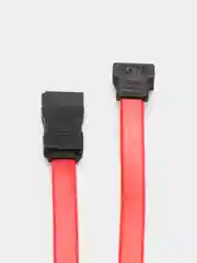 Кабель SATA (прямой) - SATA (угловой), 0.45 м, для подключения жестких дисков, HDD и SSD