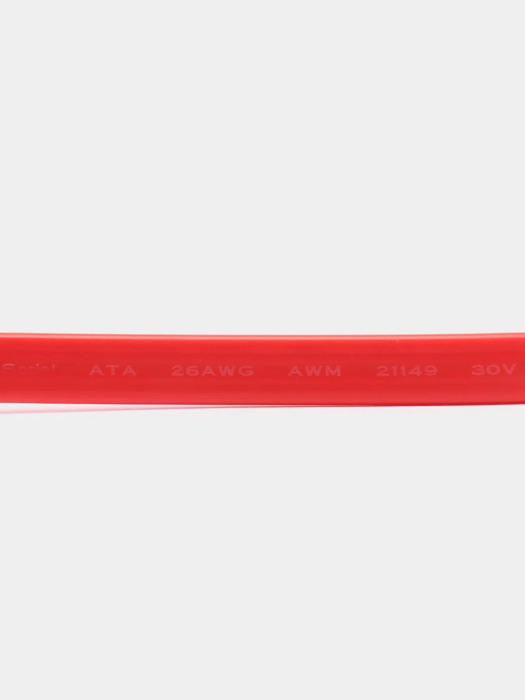 Кабель SATA (прямой) - SATA (угловой), 0.45 м, для подключения жестких дисков, HDD и SSD