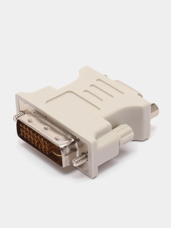 Адаптер - переходник Buro DVI-I(m) - VGA (f), для подключения монитора к видеокарте