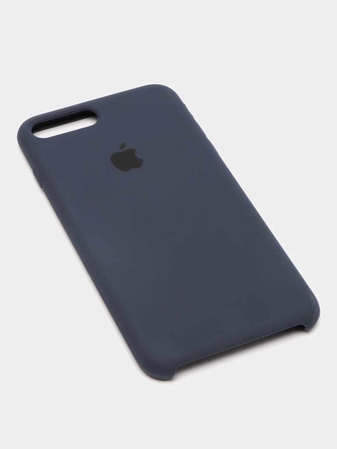 Темно-синий чехол Silicone Case (Чехол силиконовый) для iPhone 8/ iPhone 8 plus