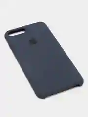 Темно-синий чехол Silicone Case (Чехол силиконовый) для iPhone 8/ iPhone 8 plus