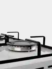 Газовая варочная панель Simfer H60Q40W470 белая, эмалированные решетки, автоподжиг