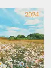 Горчичный календарь листовой настенный на 2024 год, А3, 295*417