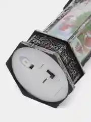 Прозрачный новогодний Led светильник фонарик на елку, игрушка на елку со свечой внутри