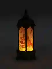 Золотой новогодний Led светильник фонарик на елку, игрушка на елку со свечой внутри