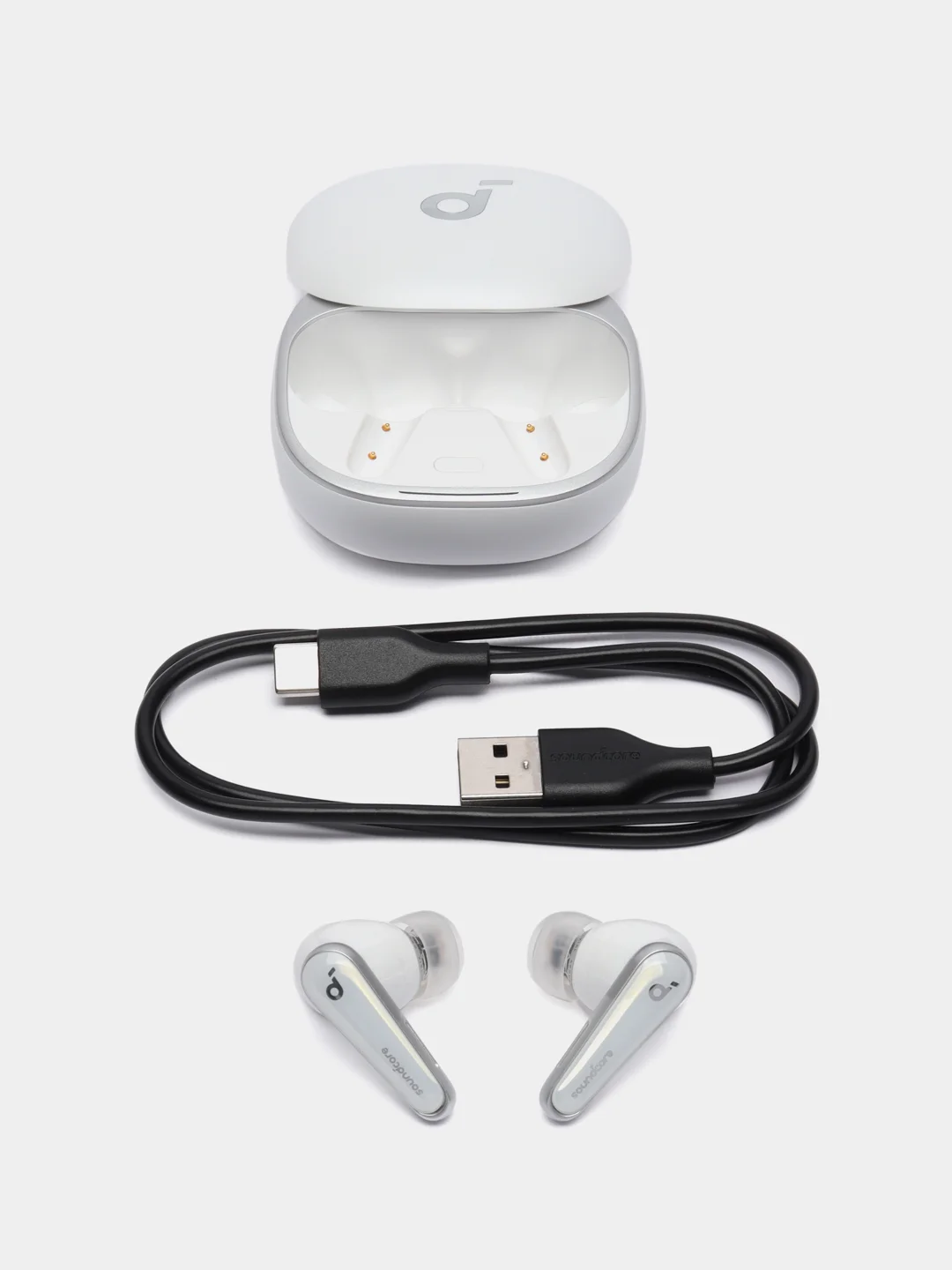 Белый беспроводные наушники Anker SoundCore Liberty 4