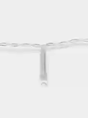Белый новогодняя светодиодная LED гирлянда штора, 1,5*1,5 м, 4 цвета