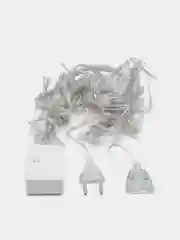 Желтый новогодняя светодиодная LED гирлянда штора, 1,5*1,5 м, 4 цвета