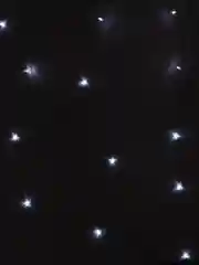 Белый новогодняя светодиодная LED гирлянда штора, 4 цвета, 2 х 2 м / 3 х 2 м