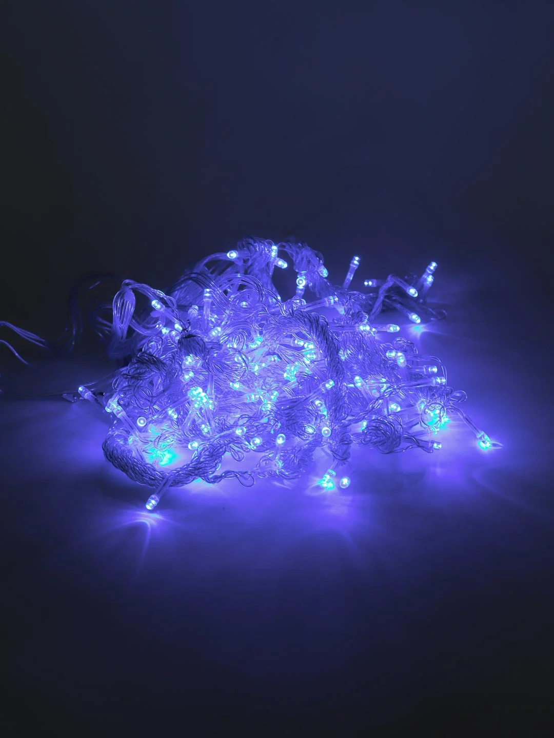 Голубой новогодняя светодиодная LED гирлянда штора, 4 цвета, 2 х 2 м / 3 х 2 м