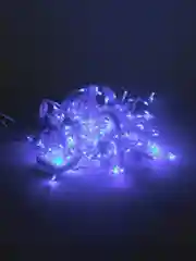Голубой новогодняя светодиодная LED гирлянда штора, 4 цвета, 2 х 2 м / 3 х 2 м