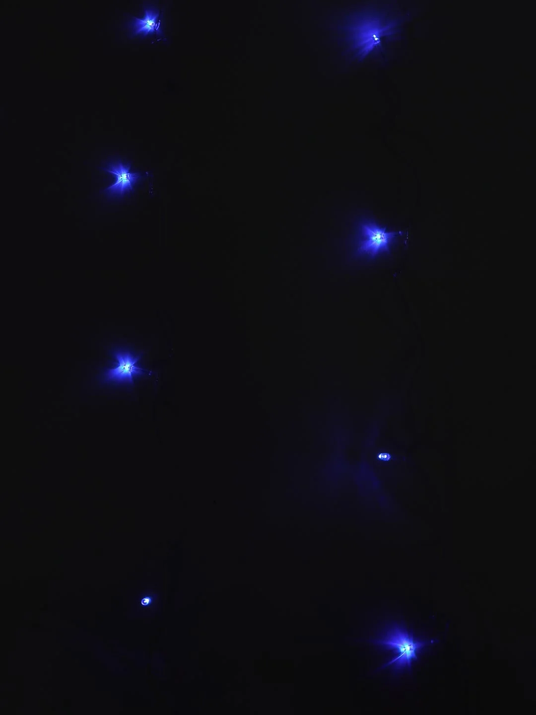Голубой новогодняя светодиодная LED гирлянда штора, 4 цвета, 2 х 2 м / 3 х 2 м