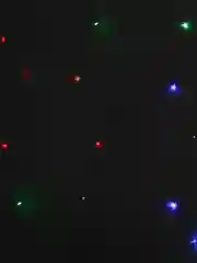 Лазурный новогодняя светодиодная LED гирлянда штора, 4 цвета, 2 х 2 м / 3 х 2 м