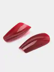Ногти накладные с дизайном, бордо