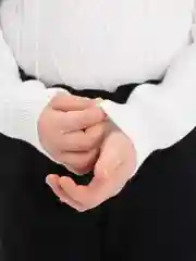Белый детский однотонный свитер