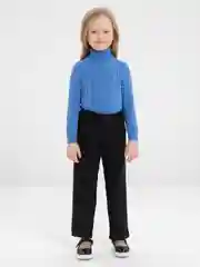 Синий детский однотонный свитер