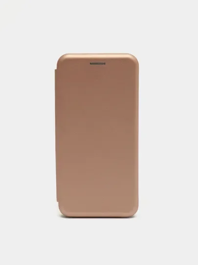 Бежевый меланж чехол-книжка для Samsung A01/A01 Core/A31/A40/A41/J3 2016/S9/S20FE/A70/A71/A81/A6/A6 Plus