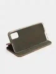 Бежевый меланж чехол-книжка для Samsung A01/A01 Core/A31/A40/A41/J3 2016/S9/S20FE/A70/A71/A81/A6/A6 Plus