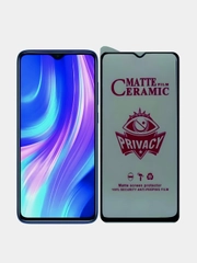 Защитное стекло-пленка антишпион матовая керамическая Vivo Y19, 1915 / Vivo U3