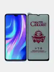 Защитное стекло-пленка антишпион матовая керамическая Vivo Y19, 1915 / Vivo U3