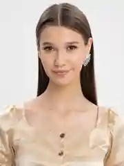 Серьги-джеккеты, сережка-кафф женская