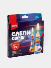 Набор для детского творчества и руколелия с воском. Слепи свечу Маяк. Lori