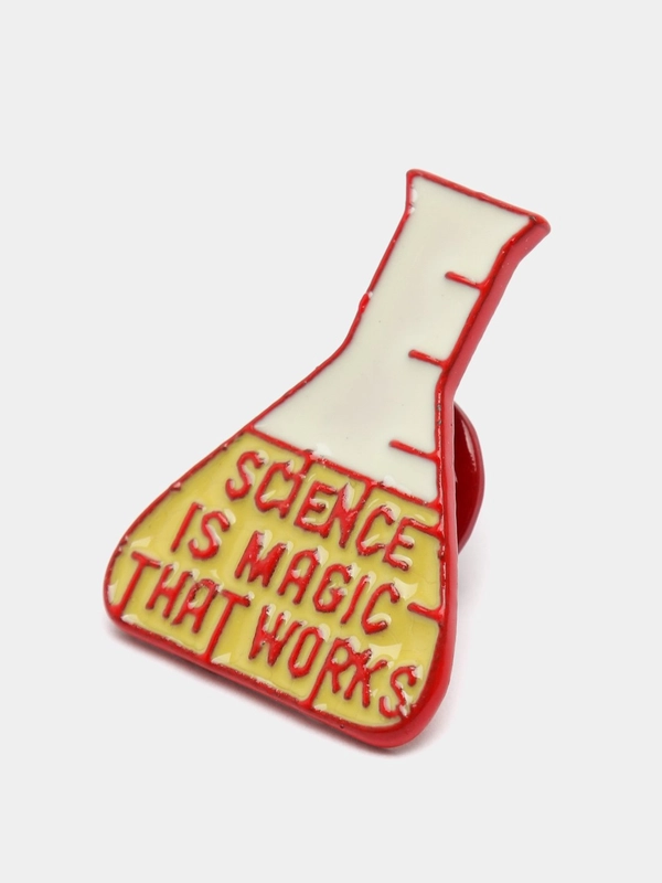 Металлический значок "Science"