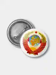 Значок "Герб СССР", 37 мм