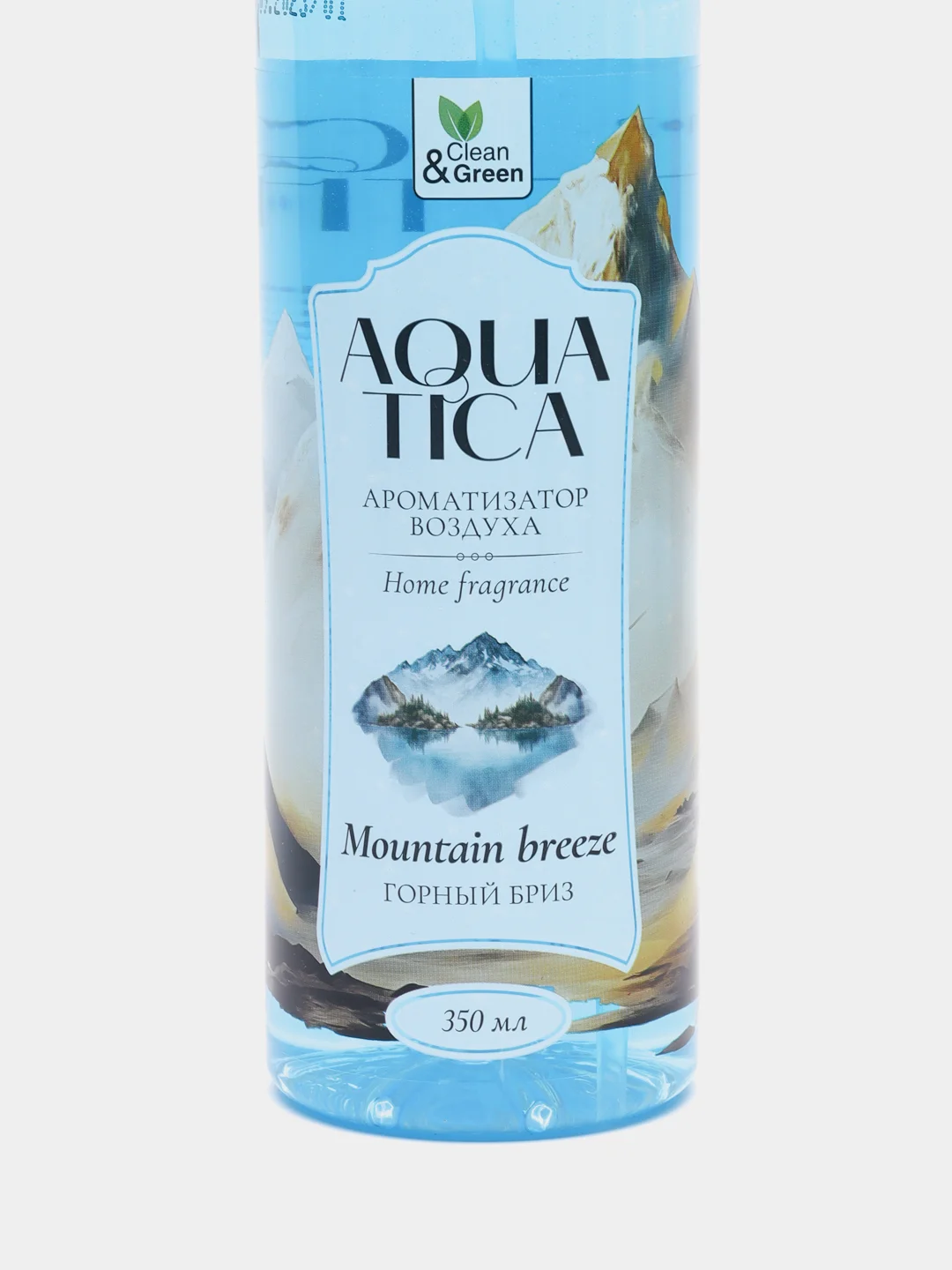 Ароматизатор воздуха Aquatica "Mountain breeze. Горный бриз", триггер, 350 мл, Clean&Green