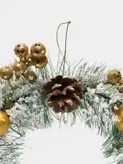 Зеленый венок новогодний, рождественский, новогодний декор, новогоднее украшение