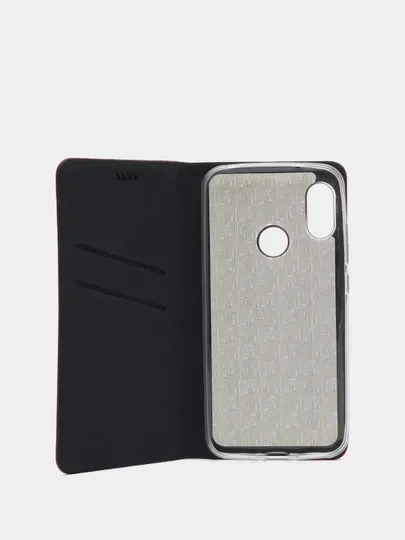 Коричневый чехол-книжка для Xiaomi Mi5/Mi5C/Mi5S/Mi6 Plus/S2/6 Pro/8/8A/Note8/Mi A3/X3/Mi9 SE/Mi9T