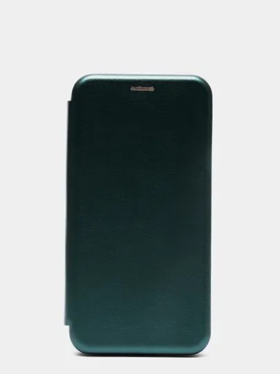 Зеленый чехол-книжка для Xiaomi Mi5/Mi5C/Mi5S/Mi6 Plus/S2/6 Pro/8/8A/Note8/Mi A3/X3/Mi9 SE/Mi9T