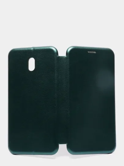 Зеленый чехол-книжка для Xiaomi Mi5/Mi5C/Mi5S/Mi6 Plus/S2/6 Pro/8/8A/Note8/Mi A3/X3/Mi9 SE/Mi9T