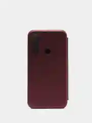 Багровый чехол-книжка для Xiaomi Mi5/Mi5C/Mi5S/Mi6 Plus/S2/6 Pro/8/8A/Note8/Mi A3/X3/Mi9 SE/Mi9T