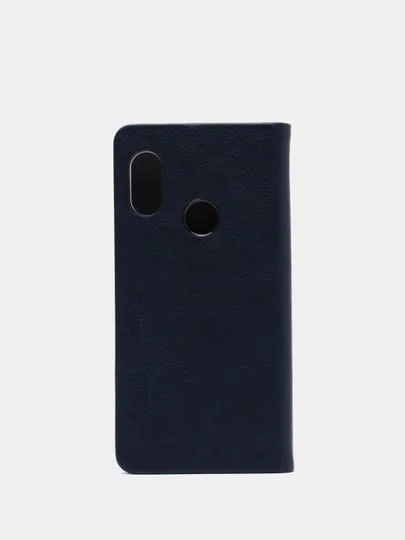 Темно-синий чехол-книжка для Xiaomi Mi5/Mi5C/Mi5S/Mi6 Plus/S2/6 Pro/8/8A/Note8/Mi A3/X3/Mi9 SE/Mi9T