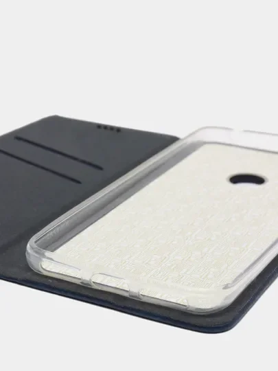 Темно-синий чехол-книжка для Xiaomi Mi5/Mi5C/Mi5S/Mi6 Plus/S2/6 Pro/8/8A/Note8/Mi A3/X3/Mi9 SE/Mi9T