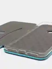 Голубой чехол-книжка для Xiaomi Mi5/Mi5C/Mi5S/Mi6 Plus/S2/6 Pro/8/8A/Note8/Mi A3/X3/Mi9 SE/Mi9T
