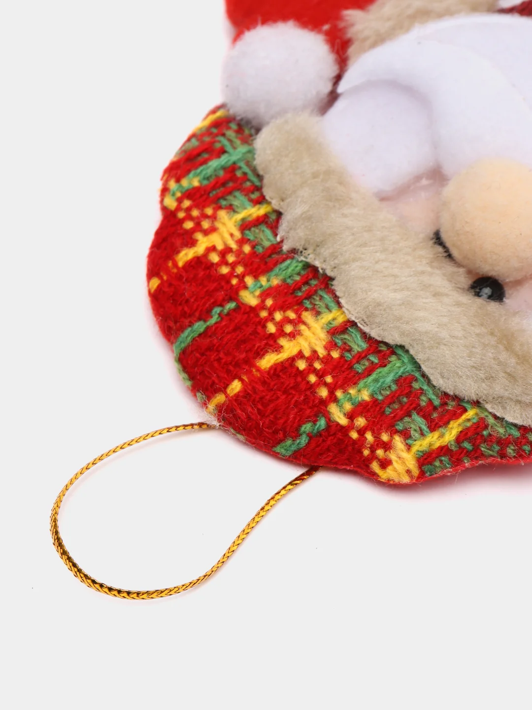 Белый новогодние игрушки на елку "Дед Мороз", "Снеговик", "Олень", "Мишка"